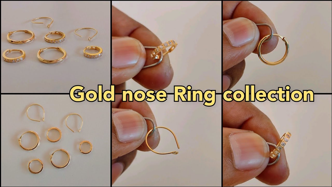 Buy Simple Nose Ring, No Hinge Design, 20ga, 5, 6, 7, 8, 9, 10mm, 14k Gold  Filled, Silver, SHEMISLI SH285, SH286, SH287, SH288, SH289, SH290 Online in  India - Etsy