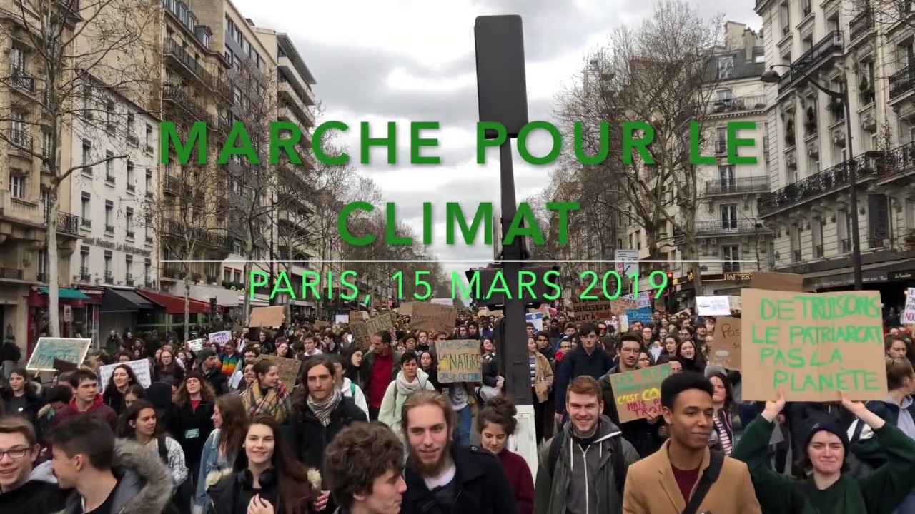 Marche pour le Climat, Paris 15 mars 2019 - YouTube