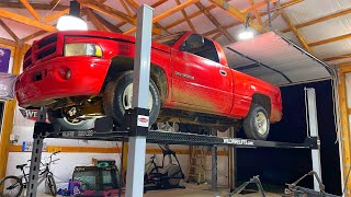 Abandoned 99 Dodge Ram Sport Revival!! Brakes, Radiator, Wiring, Mice, NEW WHEELS and Tires!