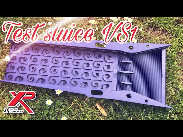 Rampe d'orpaillage XP Gold Sluice VS1 - La plus pratique des rampes