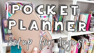 POCKET PLANNER SETUP | PLANNER ON THE GO | WALLET SIZE PLANNER | PLANNER TIPS!