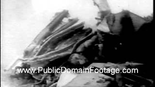 Korean plane crashes - Worst in Korean history Newsreel archival stock footage