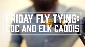 #FRIDAYFLYTYING: CDC-and-Elk Caddis