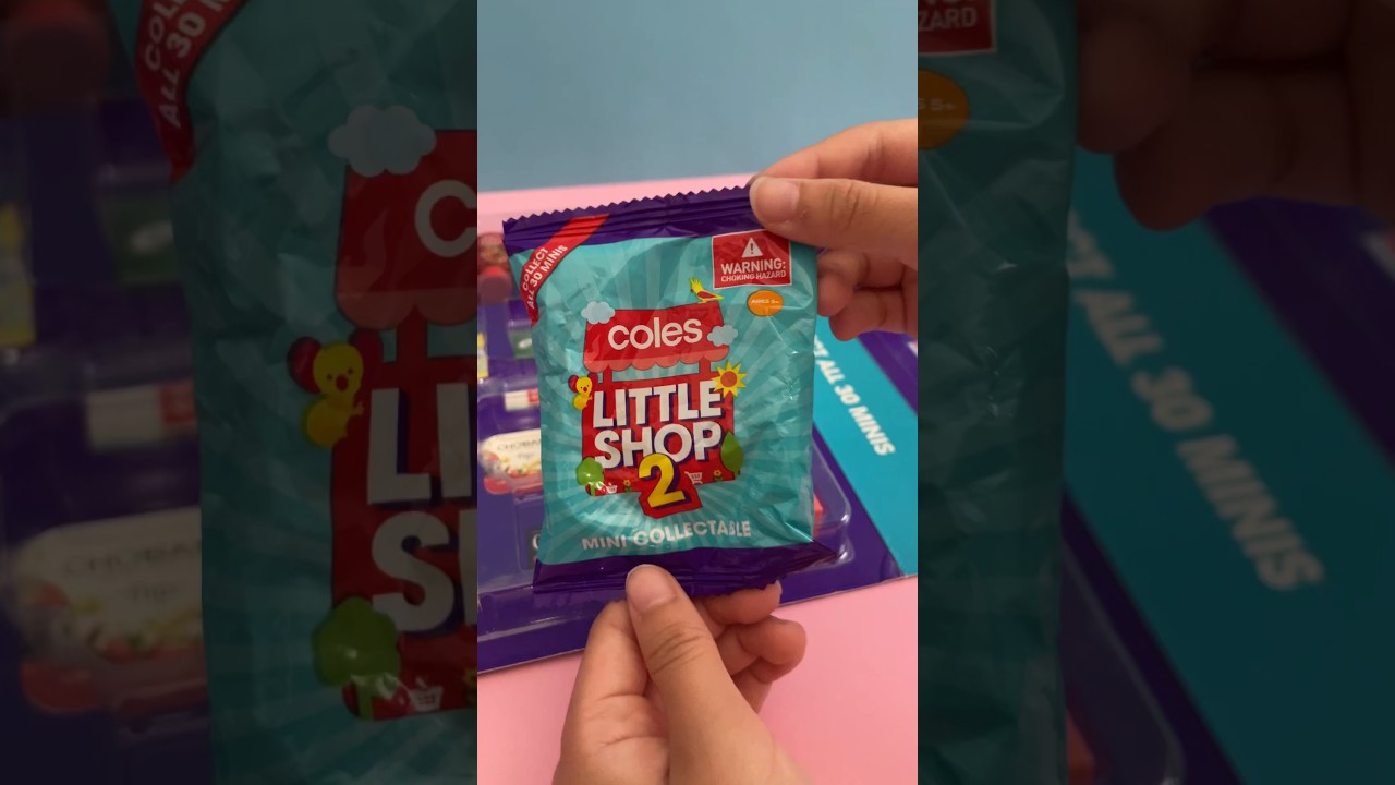 Coles Little Shop Minis #shorts #coleslittleshop #coleslittleshop2 #colesmini