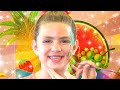 I love face paint song  fruits   songs for kids  funpop