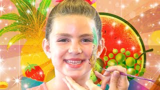 I Love Face Paint Song  Fruits |  Songs for Kids | FunPop!
