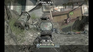 MW3: Aground domination 27 - 7 kd