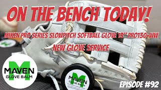 #92 Miken Pro Series Slowpitch Softball Glove 13" PRO130-WW - New Glove Service screenshot 1