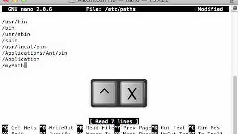 How to add a program directory to your path on Mac