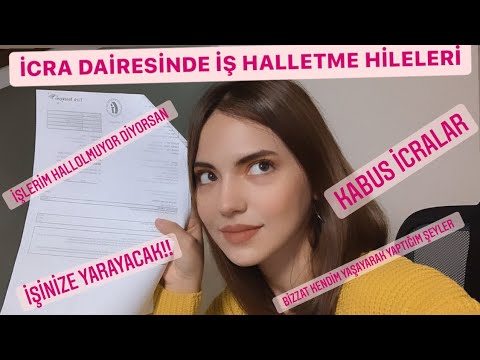 Stajyer Avukat Günlükleri / İcra Dairesi Hileleri/ Denendi Tutuyor