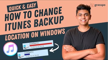 How to Change iTunes Backup Location in Windows PC 10 [2024]