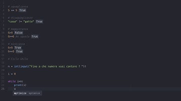 Il ciclo While e le espressioni booleane con Python