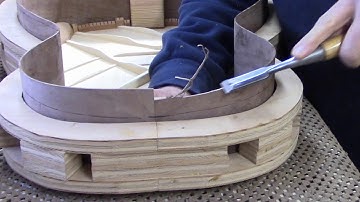 Baritone Guitar Construction  Part 3: Sides