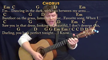Perfect (Ed Sheeran) Strum Guitar Cover Lesson in G with Chords/Lyrics #perfect #guitarlesson