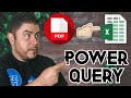 Importar datos de un archivo PDF a Excel usando POWER QUERY