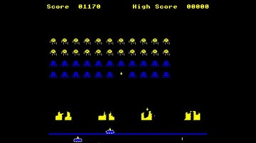 Super Invaders for the BBC Micro
