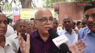 Pensioners Demand Basic Rights