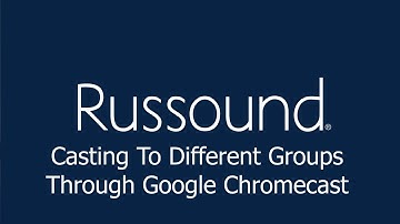 Casting To Different Groups Through Google Chromecast