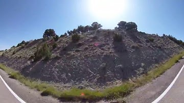 Fly By Explosive Mining Operations in Utah in 360 VR