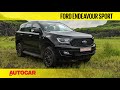 2020 Ford Endeavour Sport - "Any colour as long as it's black" | First Look | Autocar India