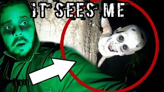 Terrifying Creature Hiding In The Woods I Can See Them