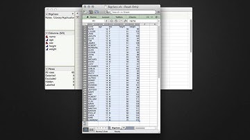Importing Data from Excel