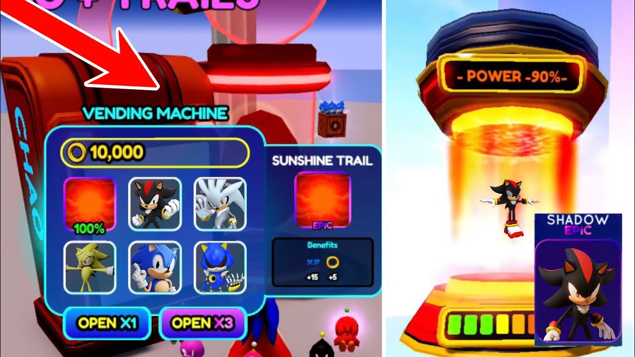 Sonic Vending Machine Chart vrogue.co