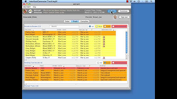 User Interfaces for  Medical Results Management - PART 1: Rich Tabular Displays