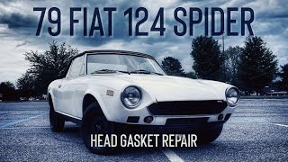 FIAT 124 SPIDER: Trying to getting it back on the road.