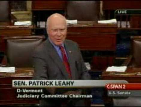 Leahy Talks About RNC Emails