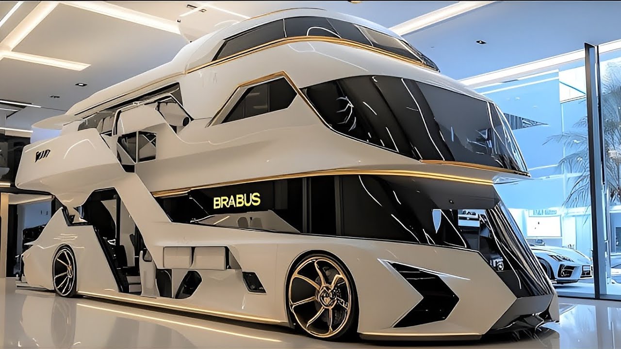 Unbelievable Power & Comfort | 2026 Brabus Motorhome Reveal - YouTube