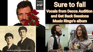 Sure to fall John Lennon and Paul McCartney vocals from Decca and Get Back Sess. with Ringo&#39;s music.