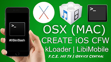 How to build iOS Custom Firmware on OSX (MAC) | kLoader | iDeviceRestore for OSX