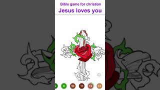 Best Bible Paint By Number Game screenshot 2