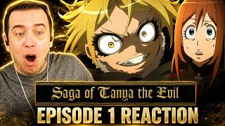 FIRST TIME WATCHING SAGA OF TANYA THE EVIL! | Saga Of Tanya The Evil Episode 1 REACTION