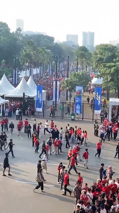 Kondisi GBK terkini 🔥 #timnasday #indonesia