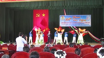 Giai Điệu Tổ Quốc - Giải nhất múa cực đẹp hát hay- trường THCS Hùng Sơn