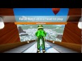 Top Jumps skiing minigame Kinect Sports Season Two Xbox 360 720P gameplay