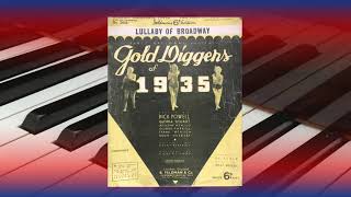 Lullaby of Broadway - Vintage Sheet Music