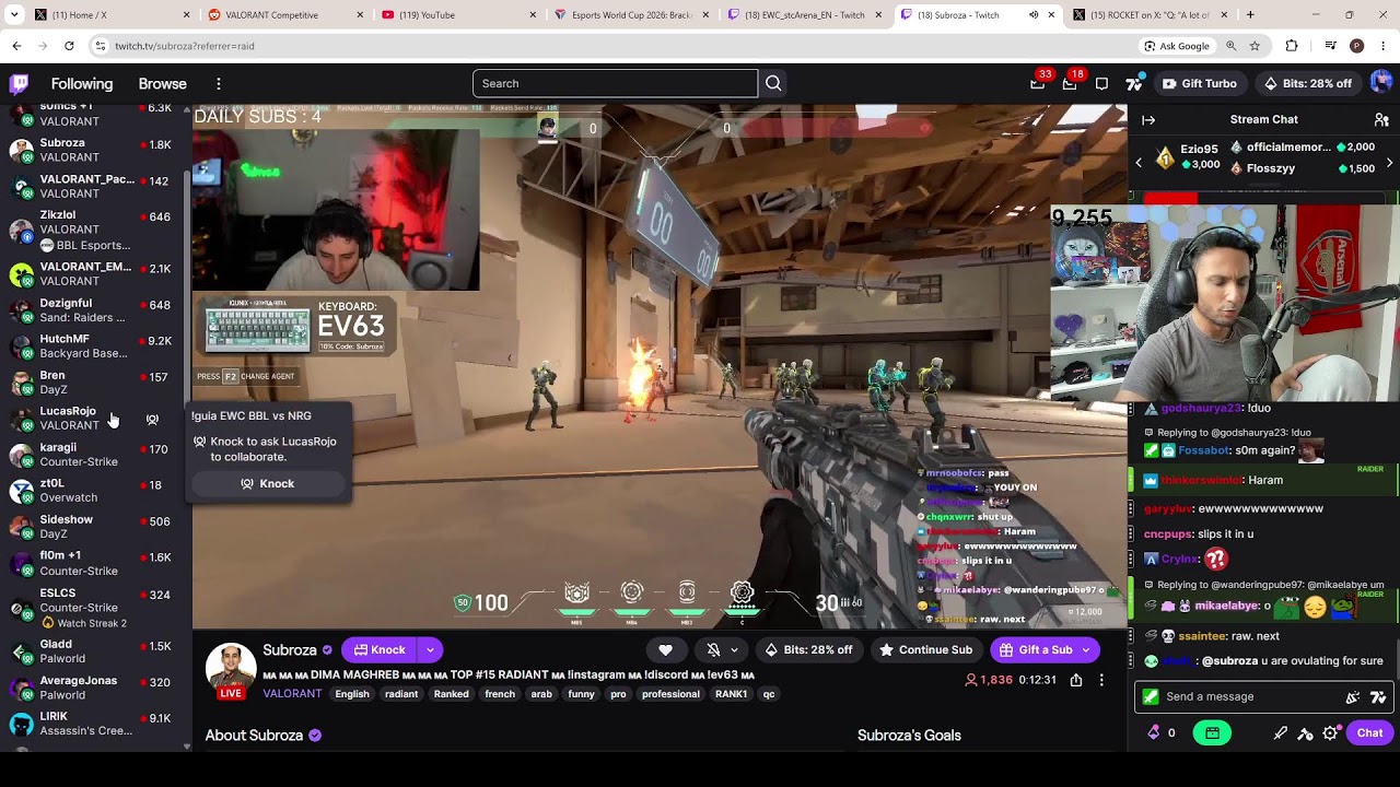 EG SUDOWOODO | NRG vs BBL - EWC Playoffs !socials !donation