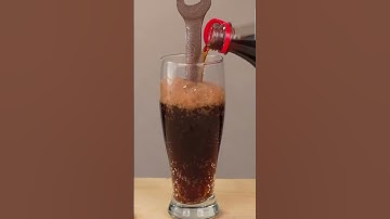 🤯 Watch COKE Melt RUST Off a Wrench!