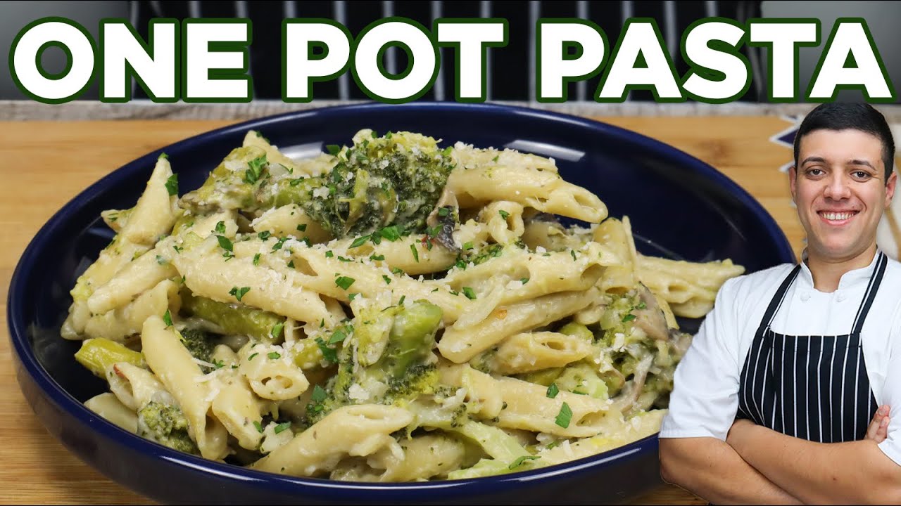 I Recreated One Pot Pasta Primavera from Tasty   How to Make Pasta Primavera