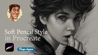 Portrait Drawing - Soft Pencil Style screenshot 2