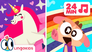MY UNICORN SONG 🦄🎶 + More Songs for Kids | Lingokids