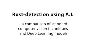 Rust Detection Using Deep Learning