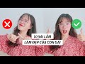 10 SAI LẦM LÀM ĐẸP CỦA CON GÁI | Sunhuyn