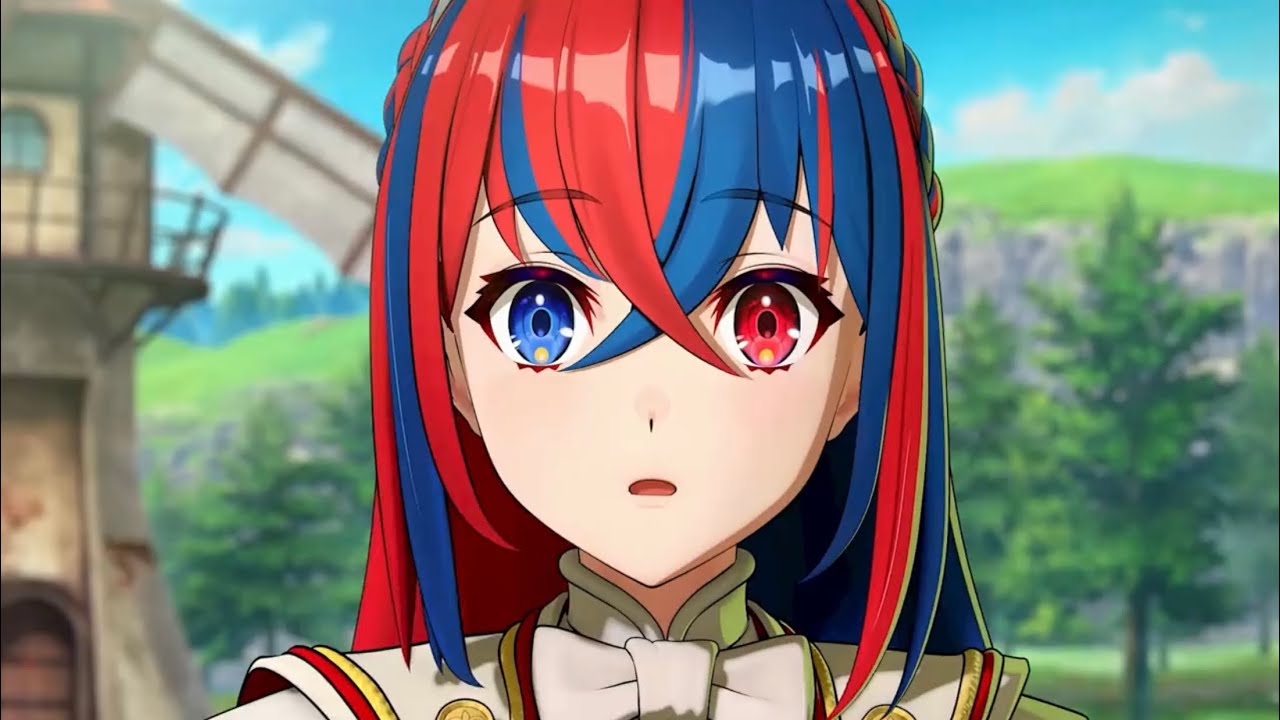 Female Alear Meets Veyle Fire Emblem Engage Youtube