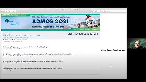 MS02 - Applications of Goal Oriented Error Estimation and Adaptivity II