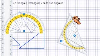 Dibujar triángulo rectángulo