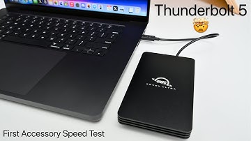 Thunderbolt 5 is 🤯 - First Test on the M4 Max MacBook Pro